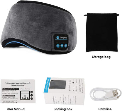 😴 Antifaz para Descanso con Bluetooth +🎁