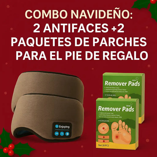 😴 Antifaz para Descanso con Bluetooth +🎁