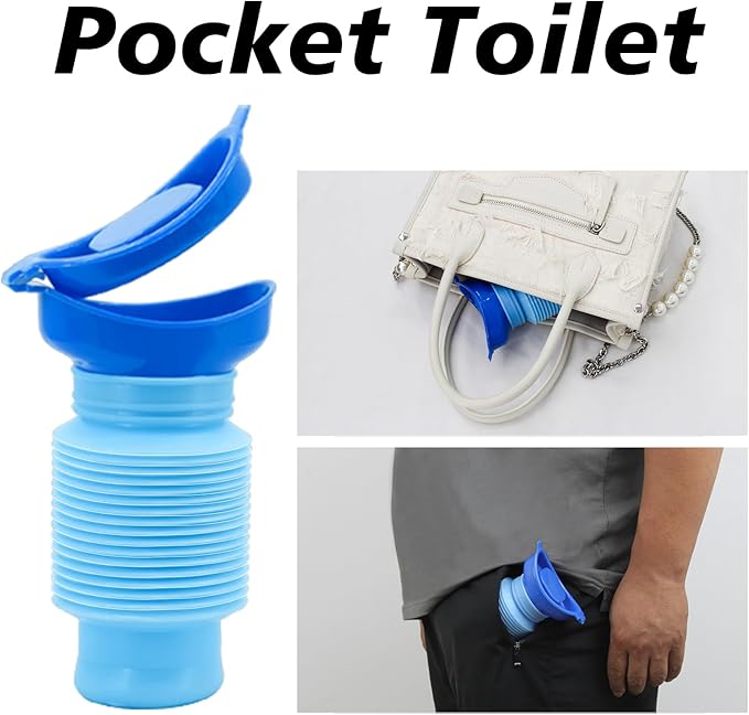 🚻 Urinario Portátil Retráctil